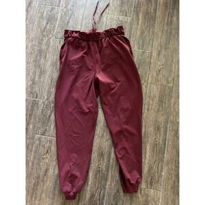 Lululemon Burgundy maroon Joggers‎ 10